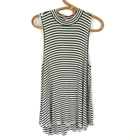 Anthropologie Tops - Anthropologie Pure + Good Striped Sleeveless Top M
